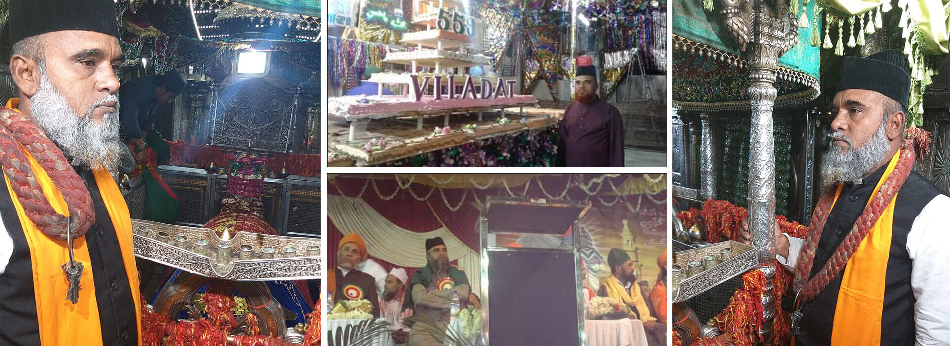 Mira Datar Dargah, Unava Gujarat :: Khadims